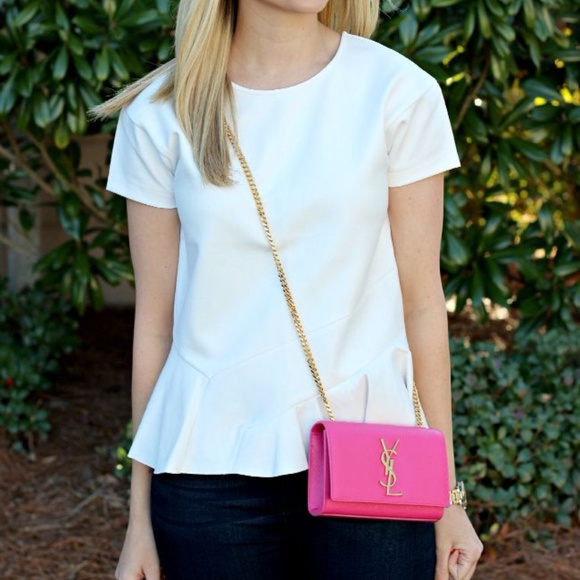 J. Crew Tops - J. CREW Structured Flutter Hem T-Shirt {B54}